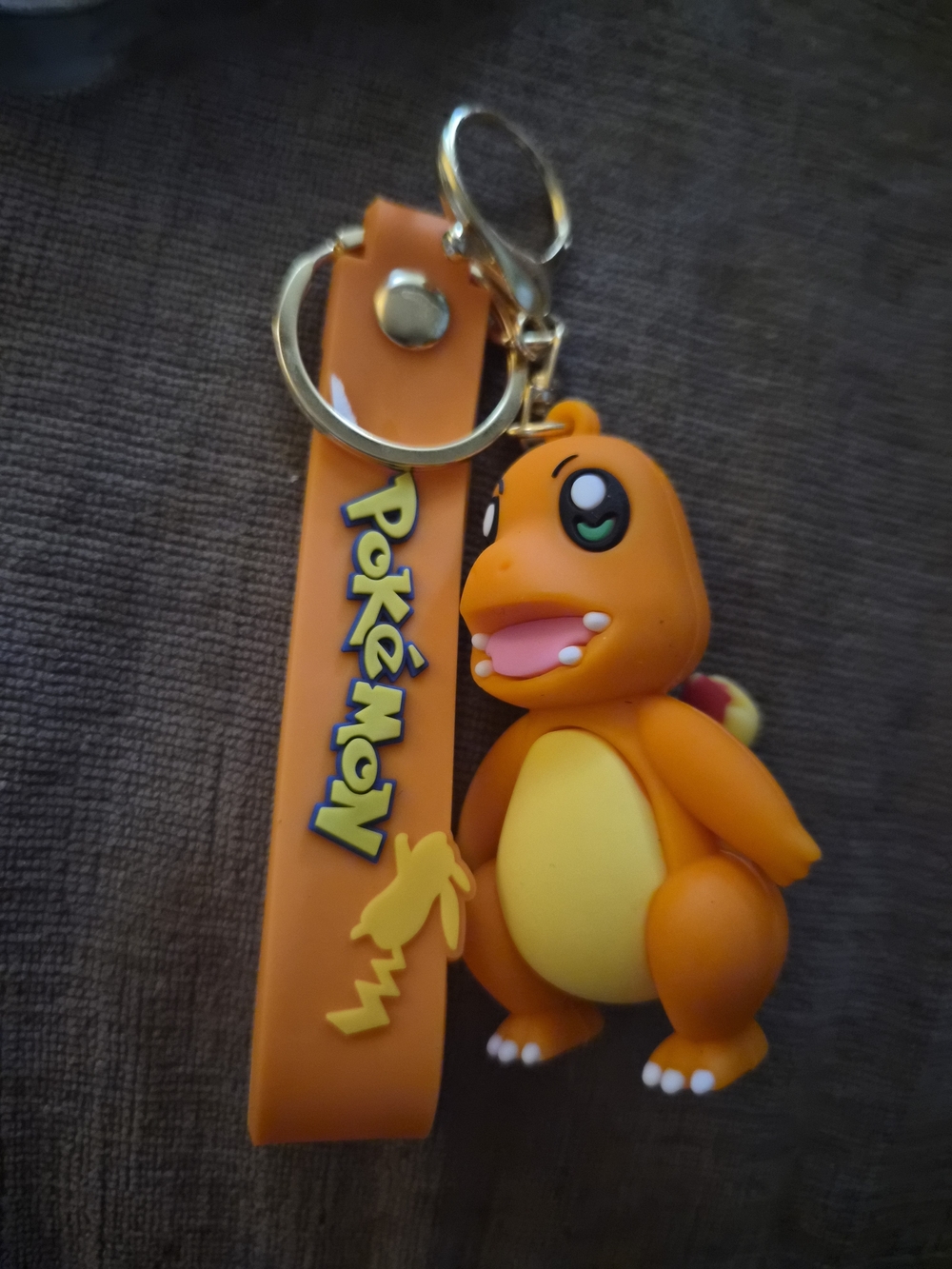 Charmander Pokémon Orange Keychain